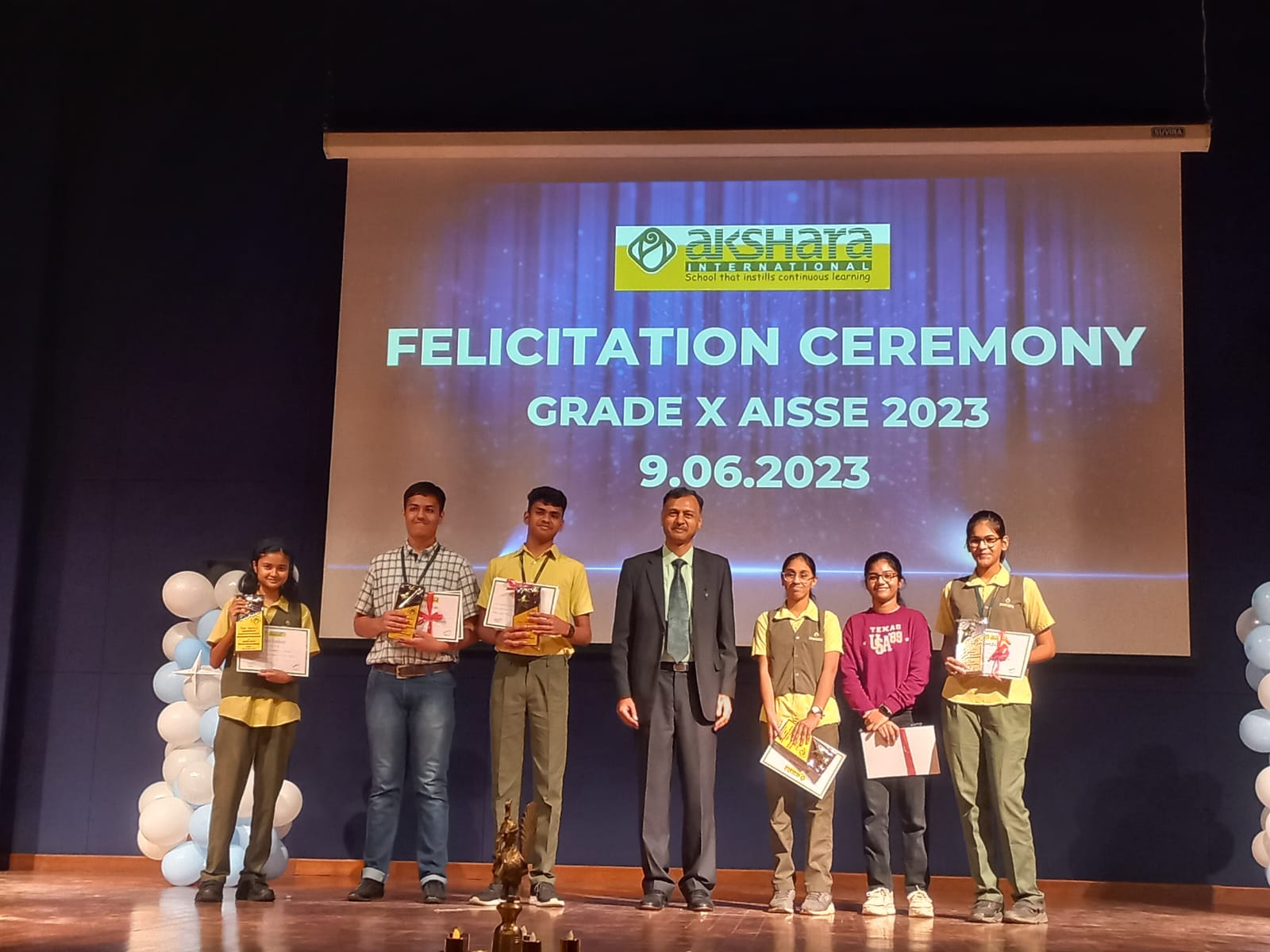 Class X Felicitation Ceremony At Akshara Akshara International School